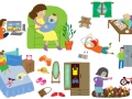 Picture Dictionary - House - Blue Rabbit