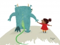 Girl and Monster