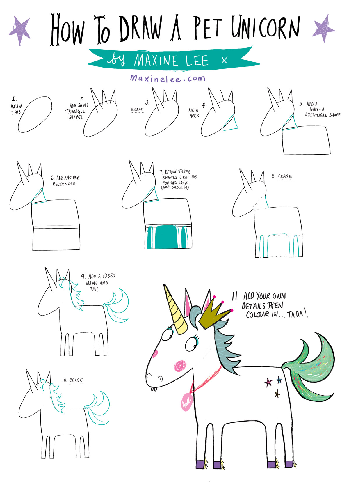 How To Draw a Unicorn
