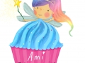 Cup Cake Fairy Logo