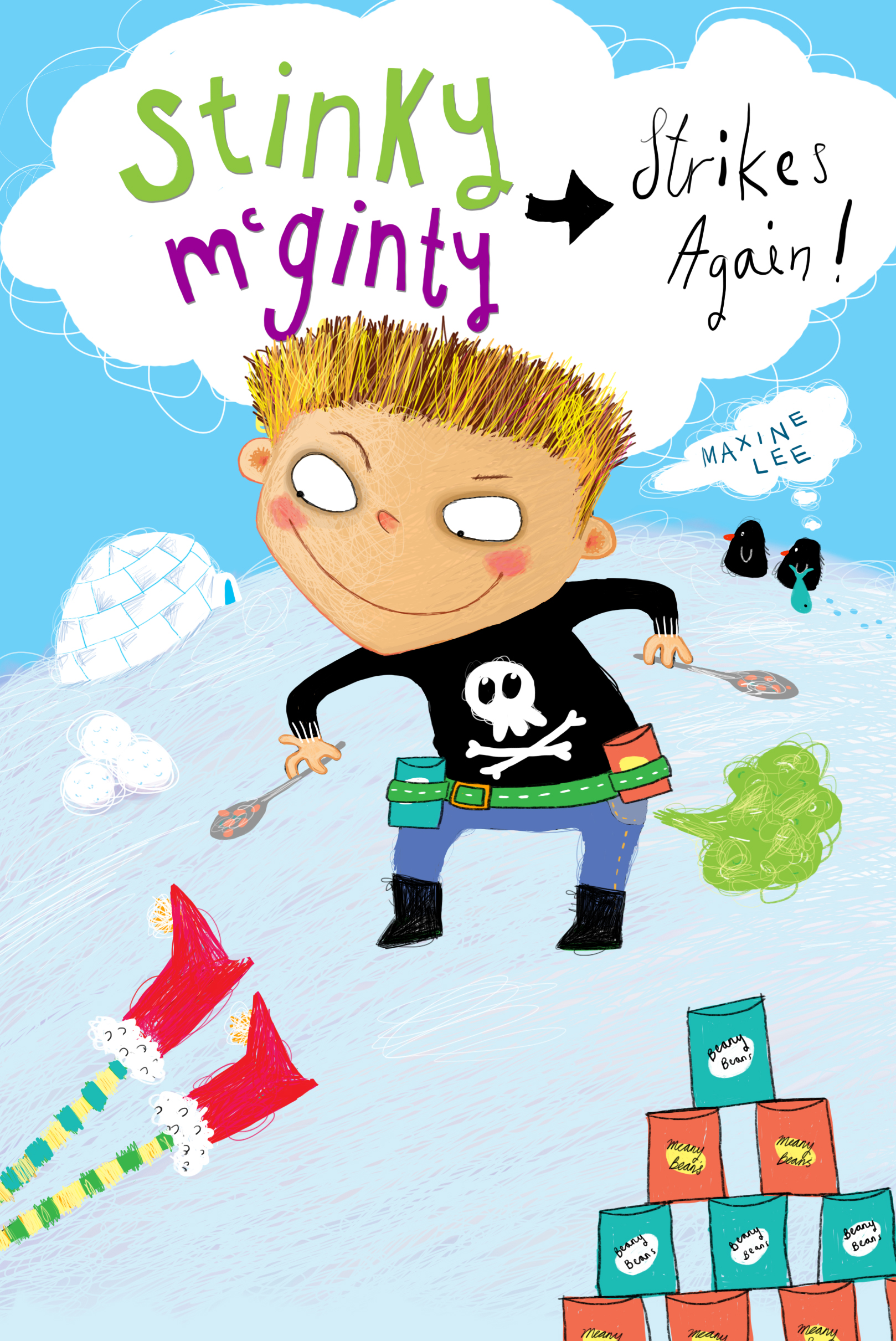 Book Cover Concept - Stinky McGinty